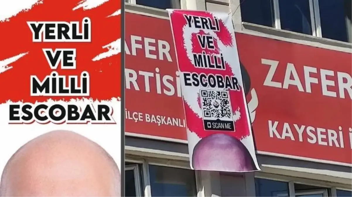 Ümit Özdağ, İçişleri Bakanı Süleyman Soylu\'ya karşı "Yerli ve Milli Escobar" pankartını asmaya devam edecek