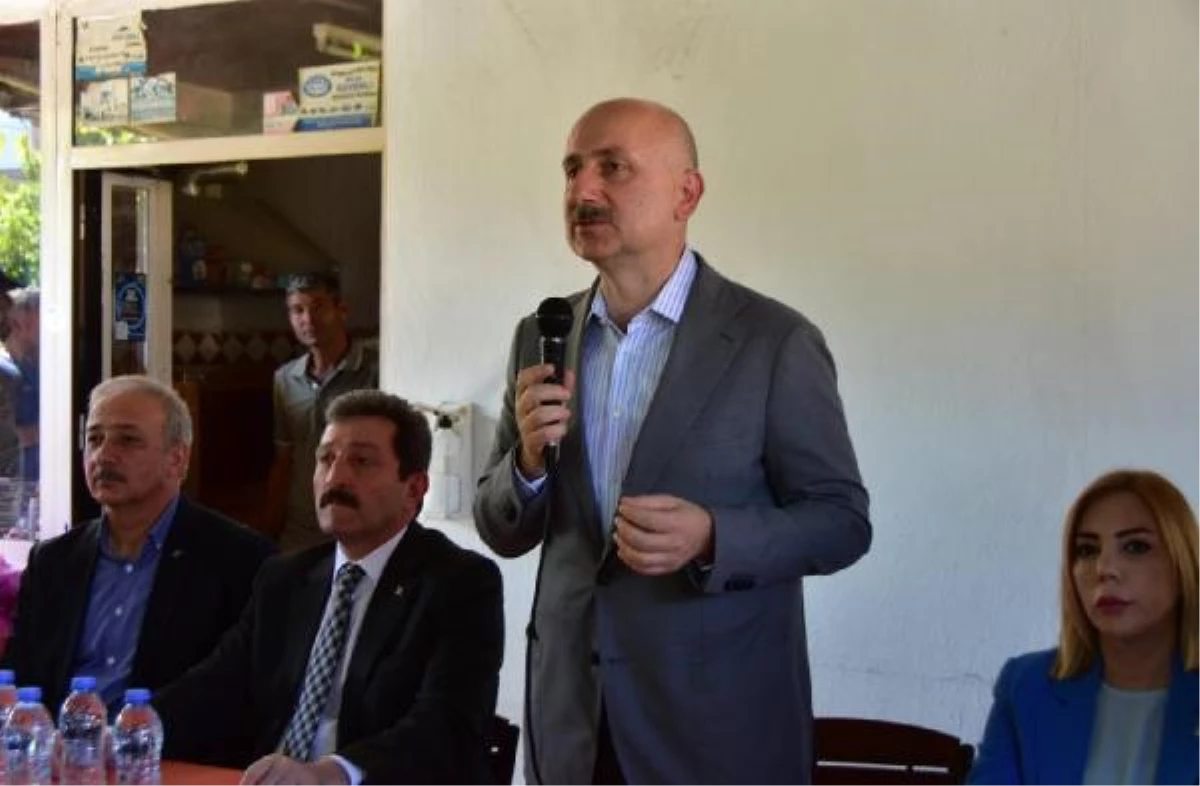 Ulaştırma ve Altyapı Bakanı Karaismailoğlu, Muğla\'da yol incelemesinde konuştu Açıklaması