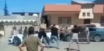 sopalı kavga: 7 yaralı