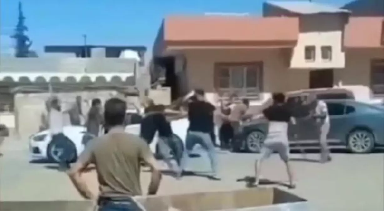 sopalı kavga: 7 yaralı