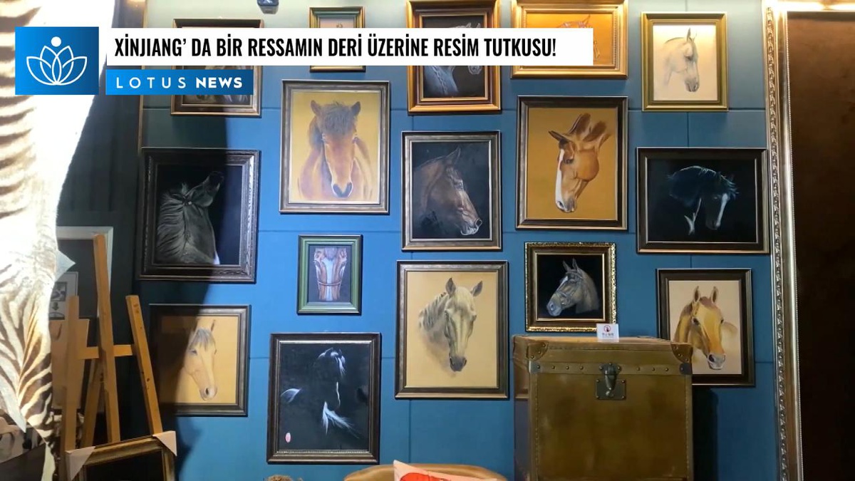 Video: Xinjiang\'da Bir Ressamın Deri Üzerine Resim Tutkusu