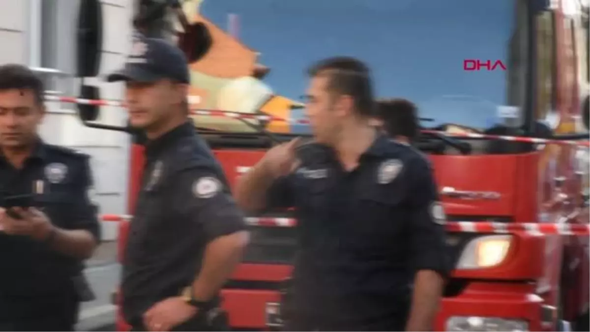 Son dakika haberi: YANGIN HABERİNDE ÇEKİM YAPAN DHA MUHABİRİNE POLİSTEN SALDIRI