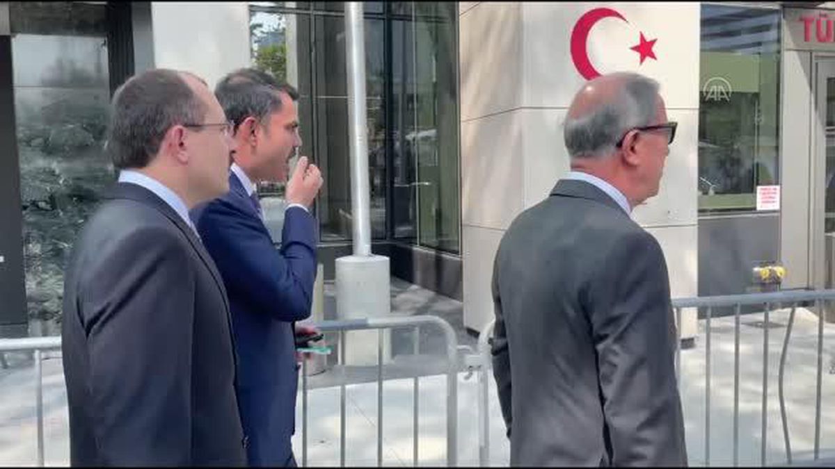 Bakanlar Akar, Muş, Kurum ve Nebati, New York'ta