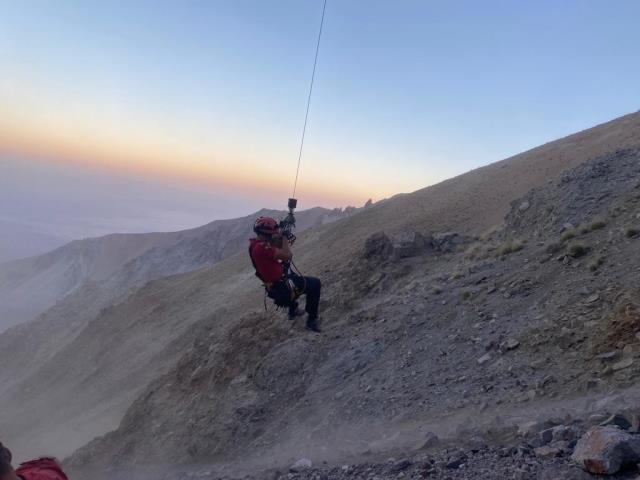 Erciyes Dağı'na zirve tırmanışı yapan dağcıların üzerine kaya düştü: 2 ölü, 1 yaralı