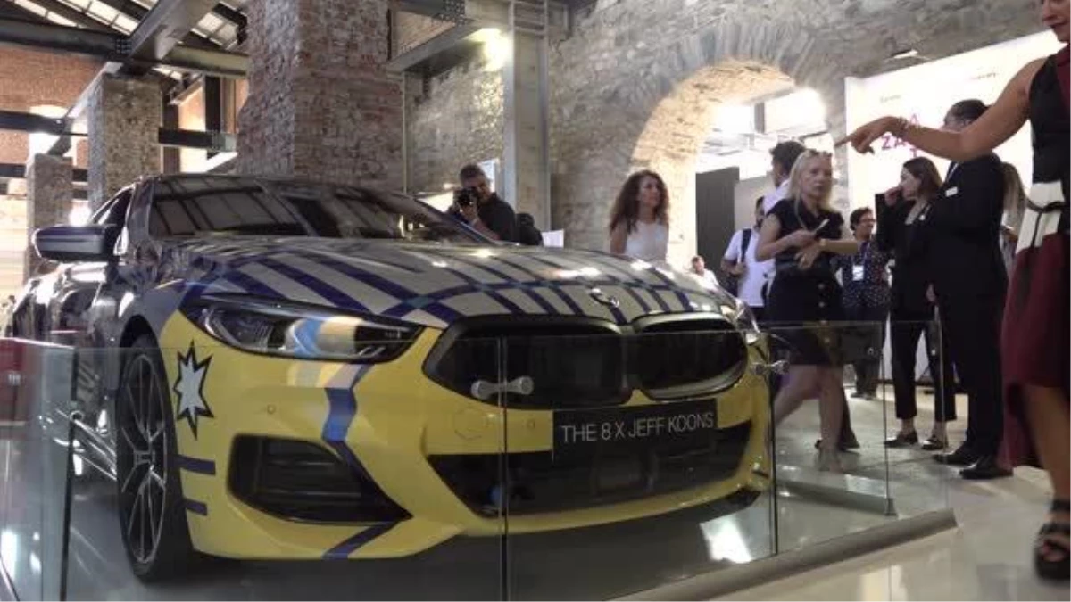Jeff Koons, tasarladığı "BMW M850i Gran Coupe" ile Contemporary Istanbul\'da