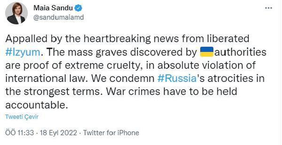 Moldova\'dan Rusya\'ya kınama