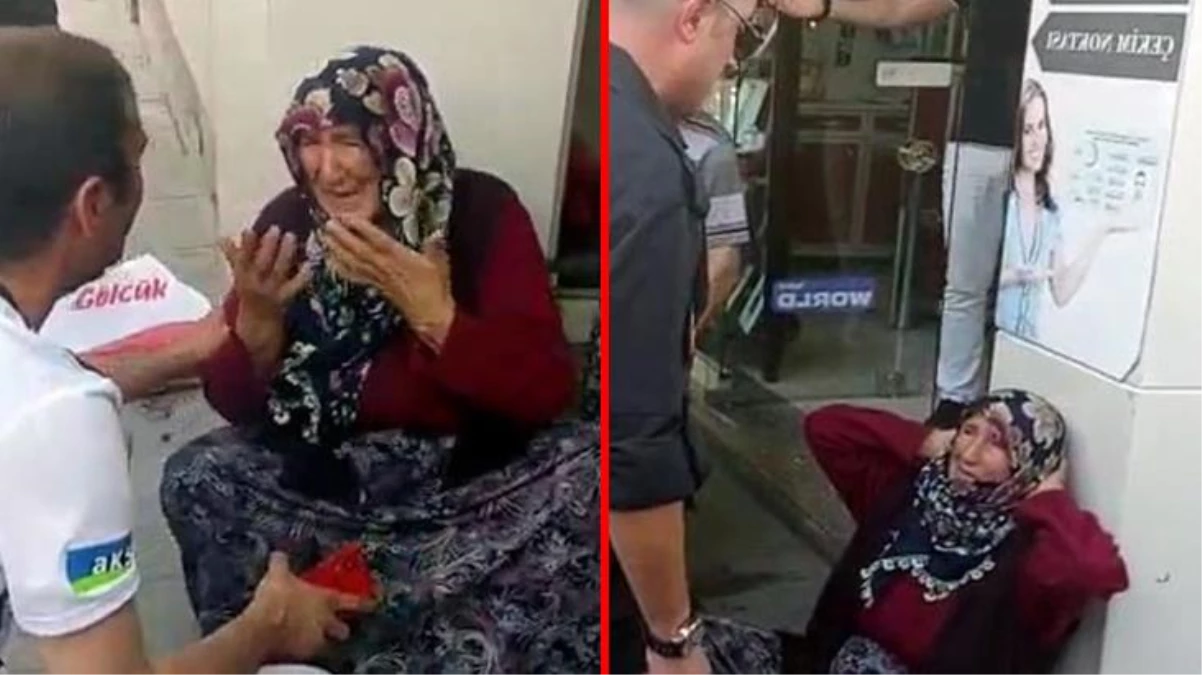 Elleriyle topladığı meyveleri çarşıda satan yaşlı kadına zabıta müdahalesi! Gözyaşlarına boğuldu