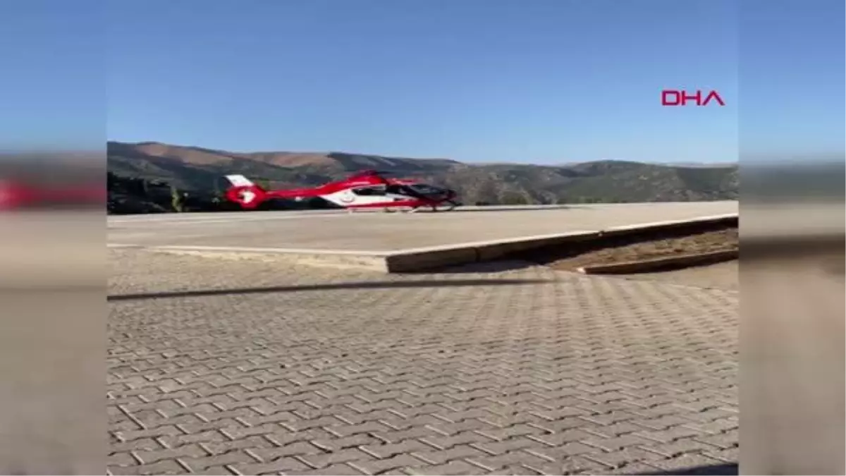 Son dakika haberleri | BULDUĞU CİSİM ELİNDE PATLAYAN ÇOBAN, AMBULANS HELİKOPTERLE SEVK EDİLDİ