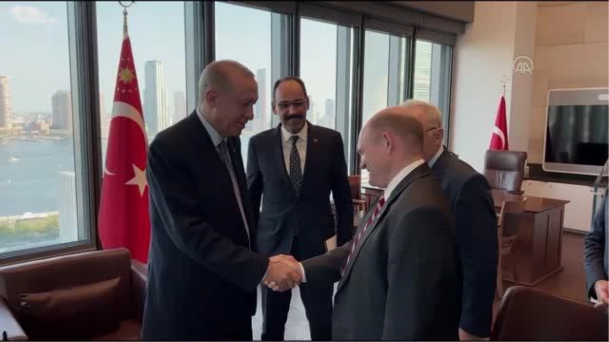 Cumhurbaşkanı Erdoğan, ABD\'li Senatör Coons\'u kabul etti