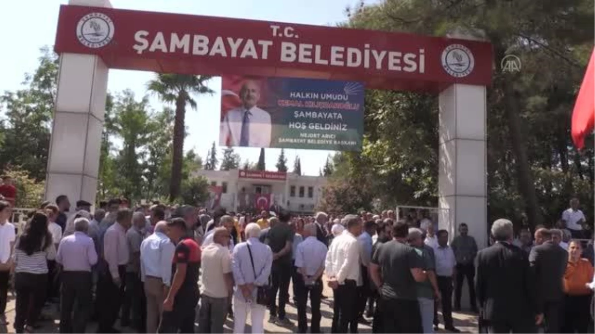 CHP Genel Başkanı Kılıçdaroğlu, Adıyaman\'da vatandaşlara seslendi Açıklaması