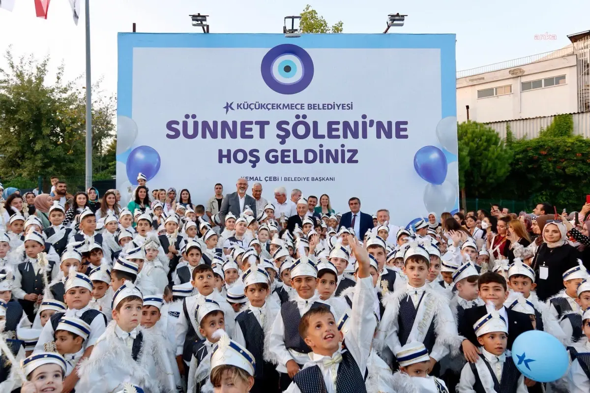 Küçükçekmece Belediyesi\'nden Toplu Sünnet Şöleni