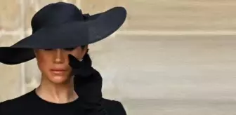 Meghan Markle, Kraliçe Elizabeth'in cenaze töreninde gözyaşlarına hakim olamadı