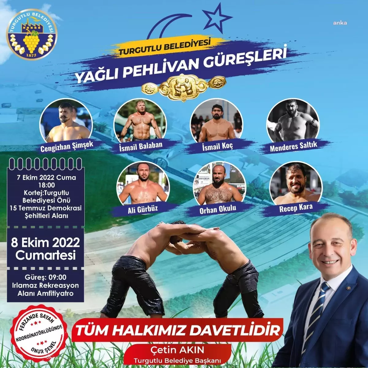 Turgutlu Belediyesi Yağlı Pehlivan Güreşleri İçin Geri Sayım Başladı