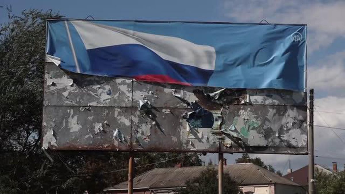 Ukrayna'nın İzyum şehri sakinleri zor şartlar altında hayata tutunmaya çalışıyor