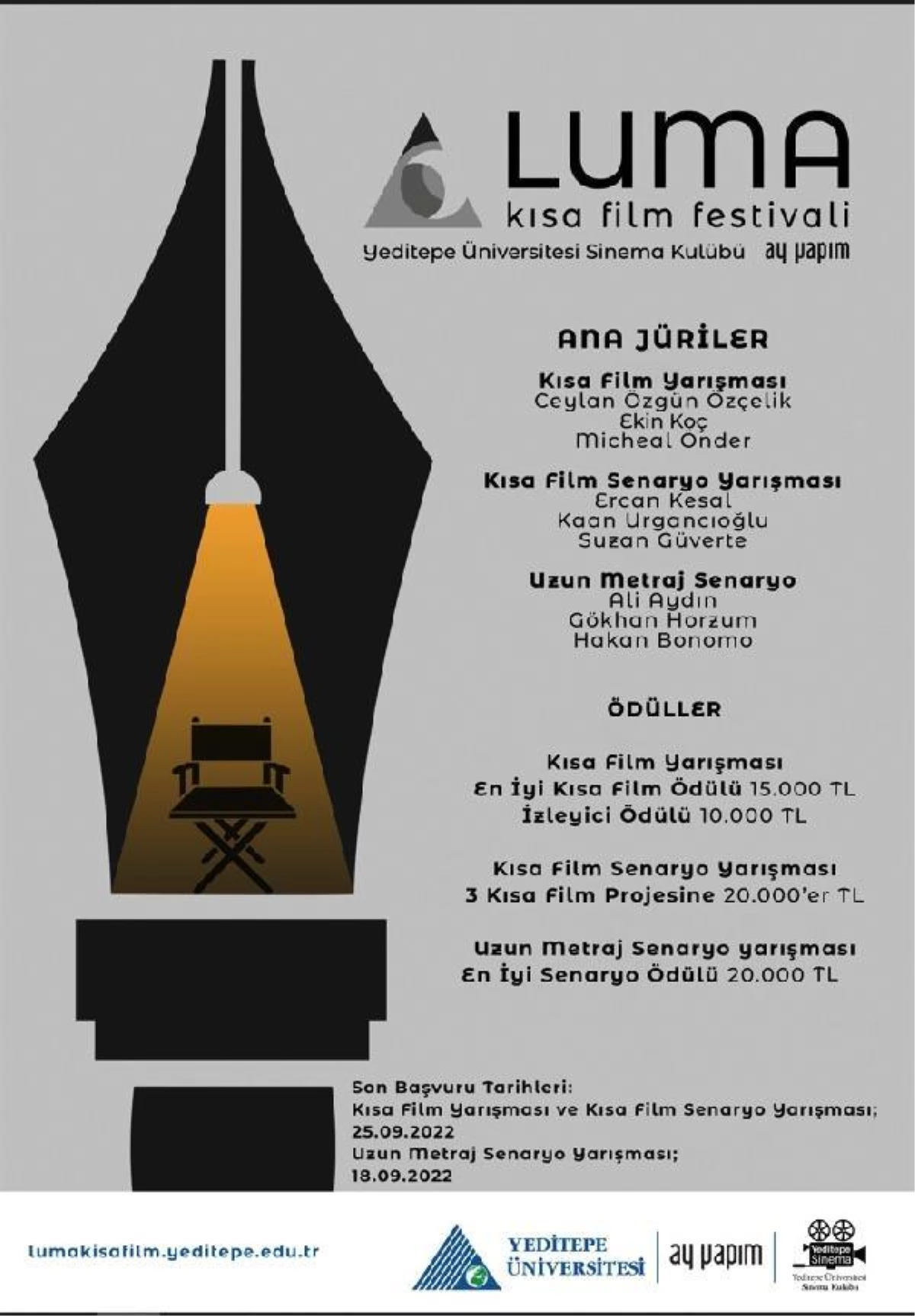 2\'nci Luma Kısa Film Festivali\'nin son başvuru tarihi güncellendi