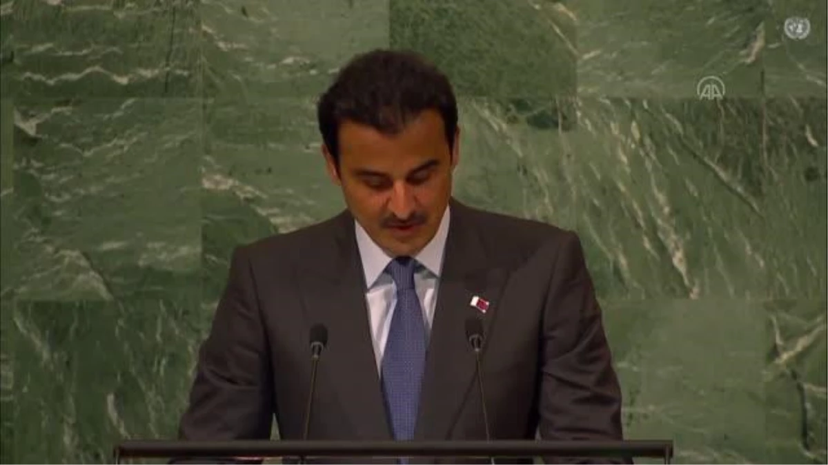 BM 77. Genel Kurul görüşmeleri başladı - Katar Emiri Şeyh Temim