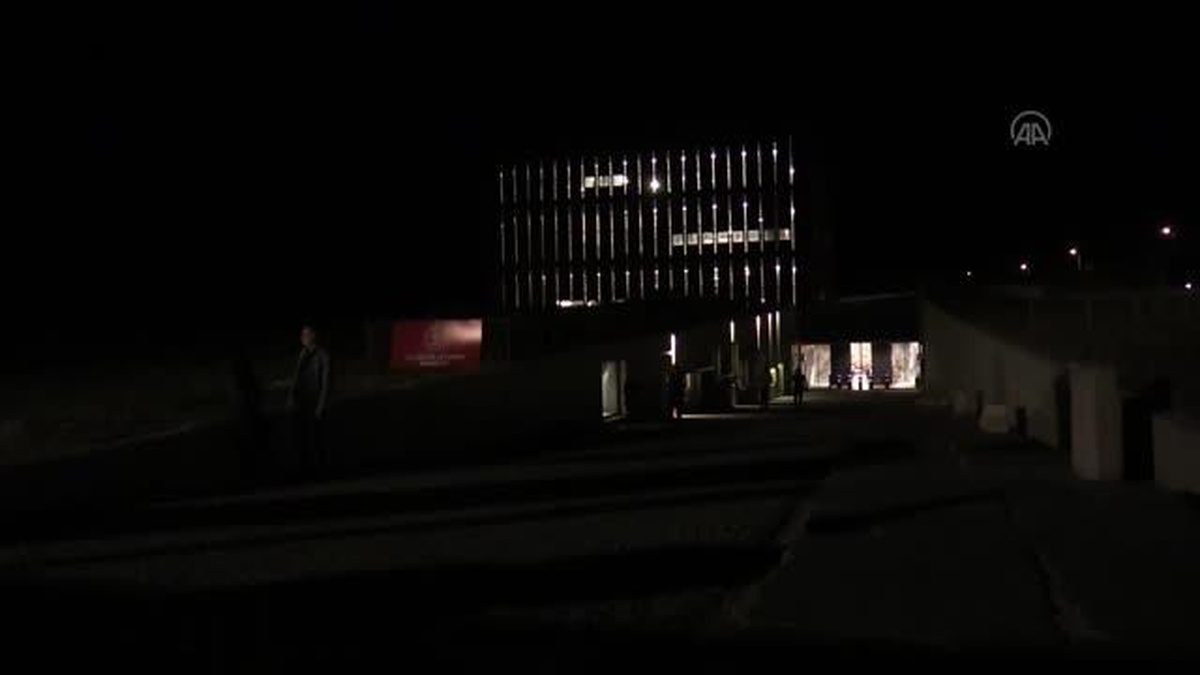Troya Müzesi\'nde "3D Mapping" gösterimi yapıldı