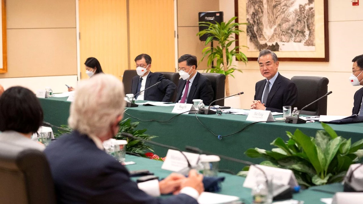 Çin Dışişleri Bakanı Wang, New York\'ta Temaslarda Bulunuyor