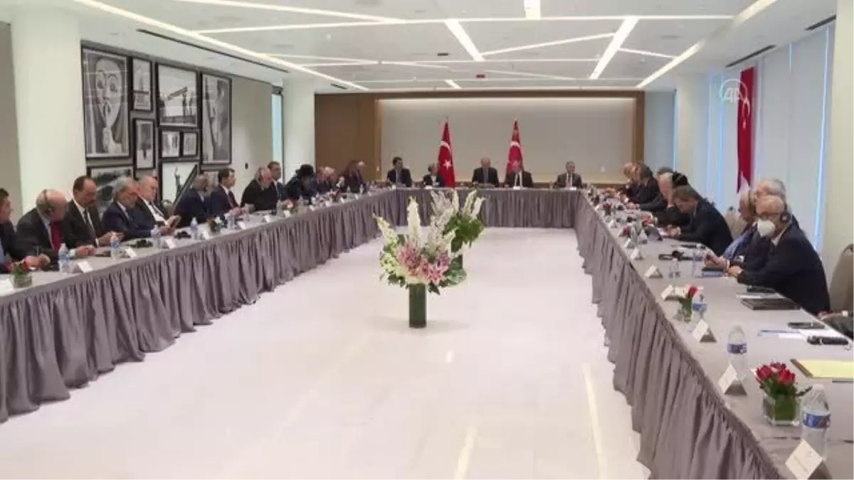 Cumhurbaşkanı Erdoğan Amerikan Yahudi Toplumu Çatı Kuruluşları temsilcilerini kabul etti