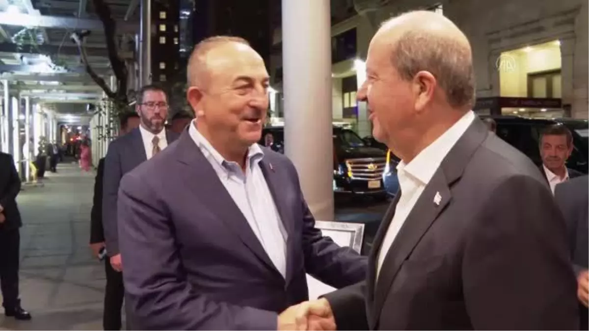 Dışişleri Bakanı Çavuşoğlu New York'ta