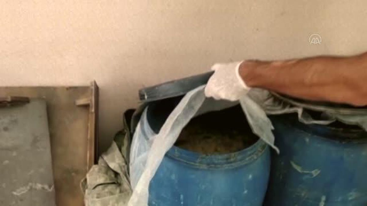 Hatay'da evlerinde sahte içki ve uyuşturucu bulunduran 2 zanlı yakalandı