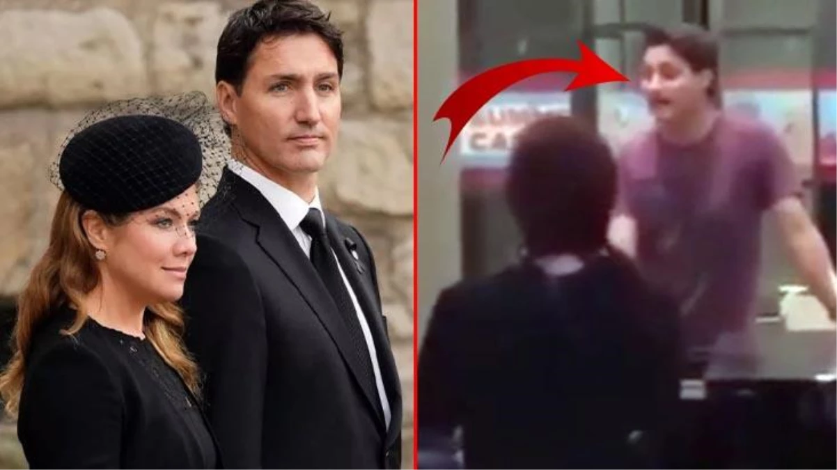 2. Elizabeth\'in cenazesine giden Kanada Başbakanı Justin Trudeu\'nun otelde eğlendiği görüntüler ortaya çıktı