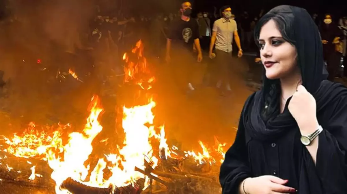 Mahsa Emini\'nin ölümü İran\'ı birbirine kattı! "Ahlak polisi" olarak bilinen İrşad devriyelerini protesto eden göstericiler gözaltına alındı