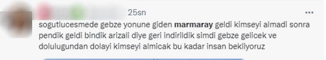 Marmaray metrosunda arıza! Seferler tek yönlü gecikmeli yapılıyor, duraklarda yoğunluk var Marmaray metrosunda arıza! Seferler tek yönlü gecikmeli yapılıyor, duraklarda yoğunluk var