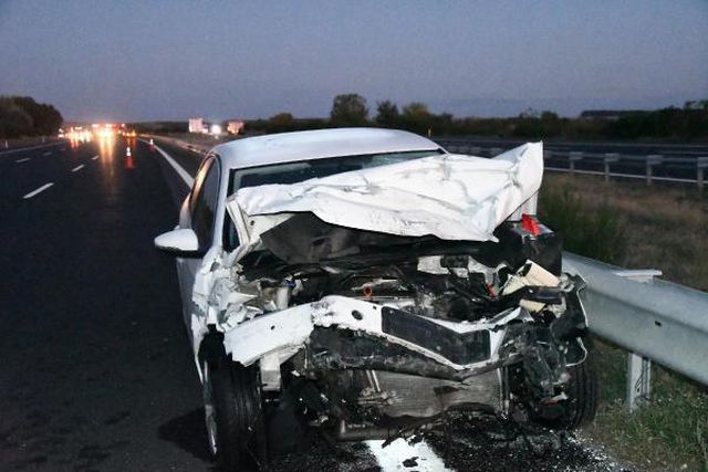 Tekirdağ'da feci kaza: 1 ölü, 5 yaralı