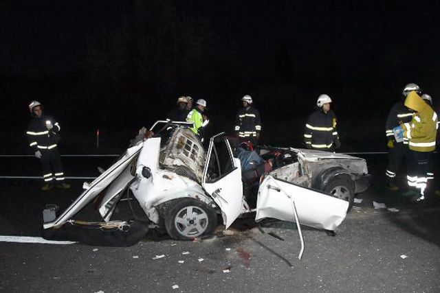 Tekirdağ'da feci kaza: 1 ölü, 5 yaralı