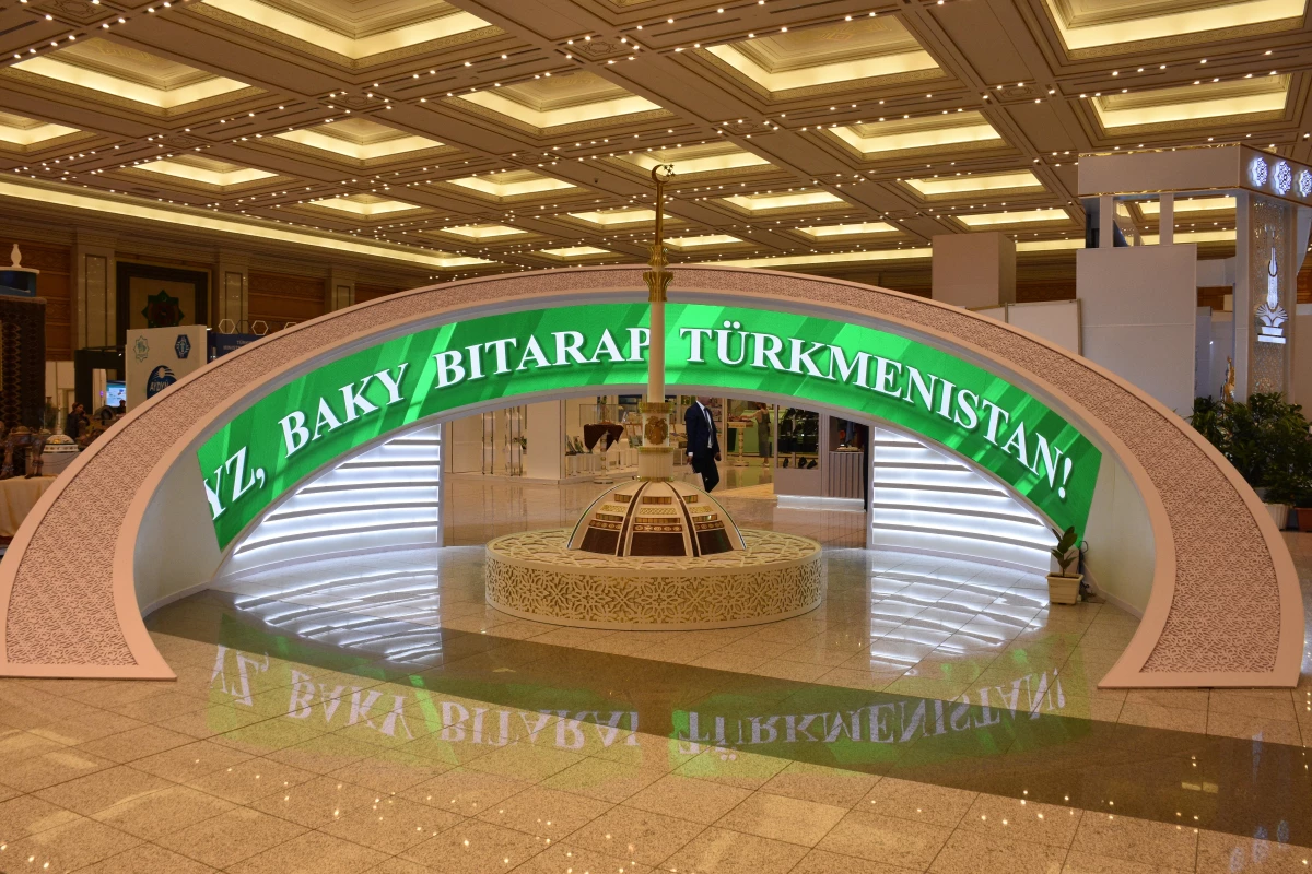 Türkmenistan\'da bağımsızlık bayramı öncesinde fuar düzenlendi