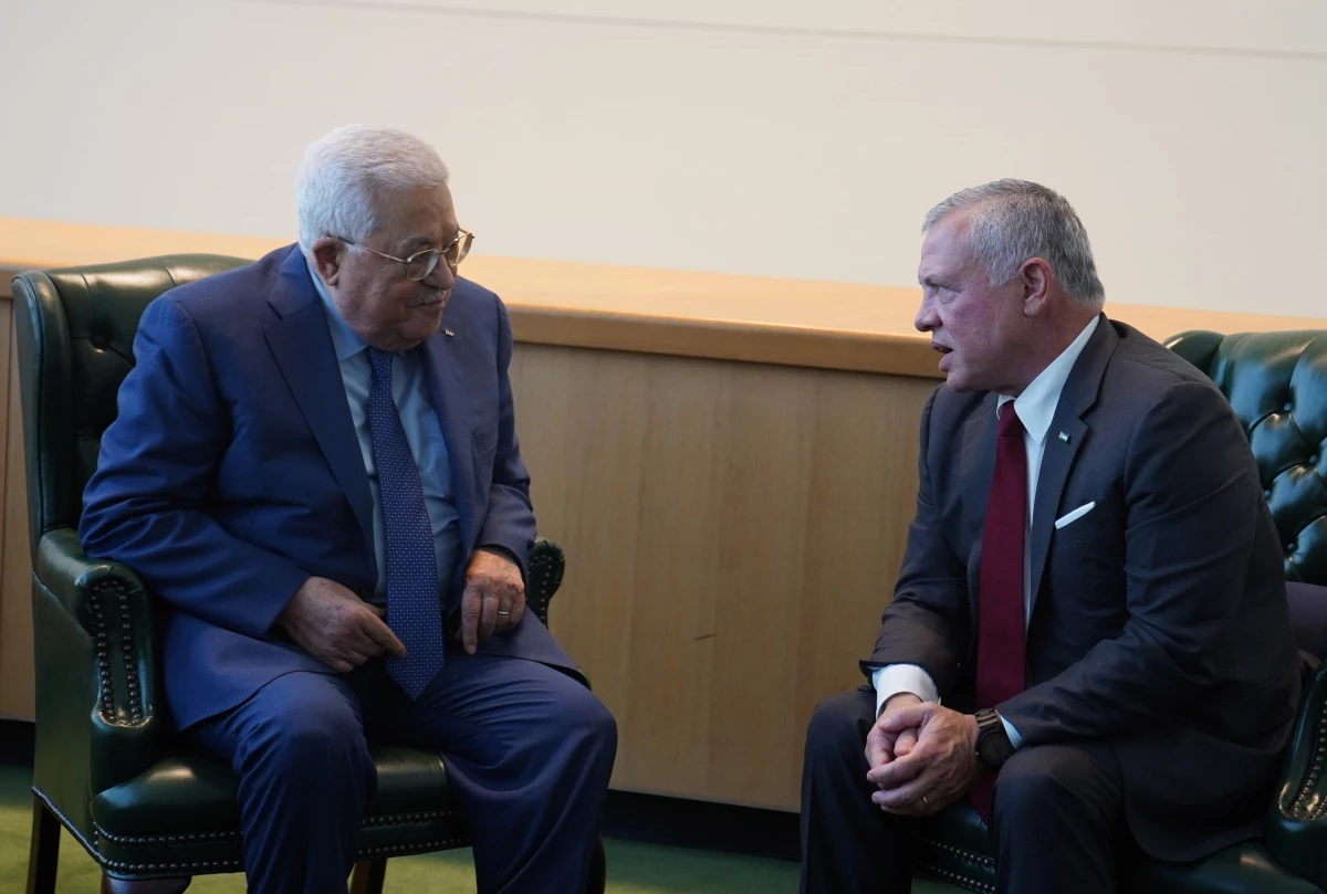 Ürdün Kralı, New York\'ta Lübnan, Yemen ve Filistinli yetkililerle görüştü