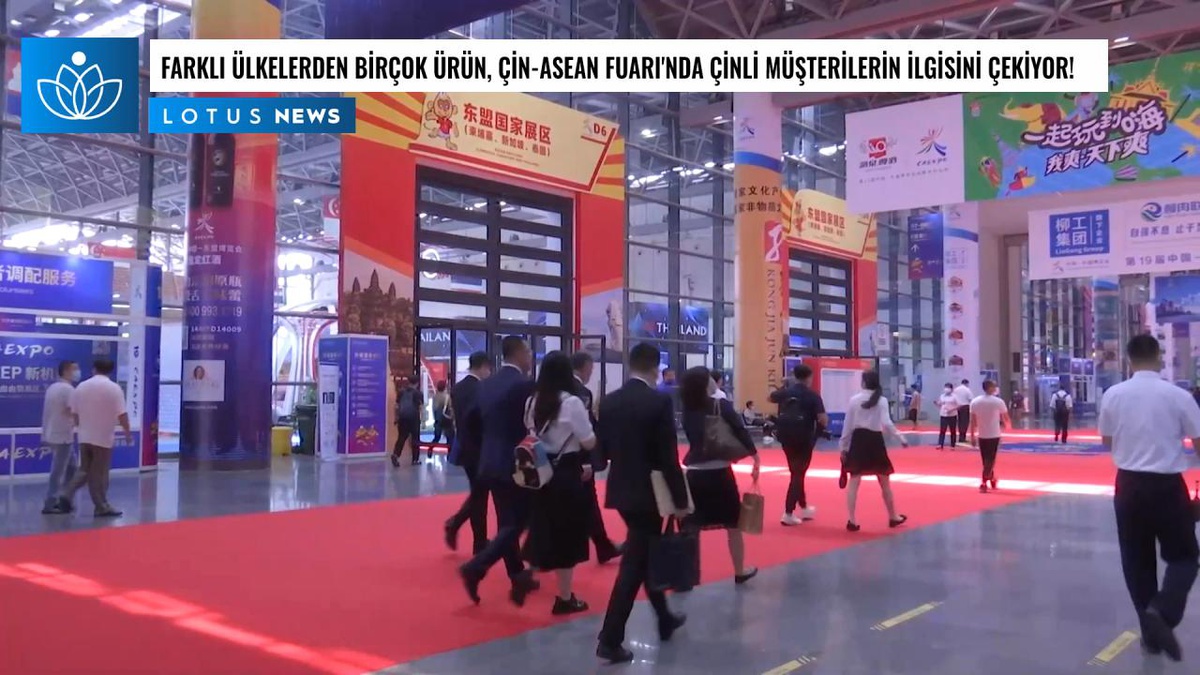 Video: Farklı Ülkelerden Birçok Ürün, Çin-Asean Fuarı\'nda Çinli Müşterilerin İlgisini Çekiyor