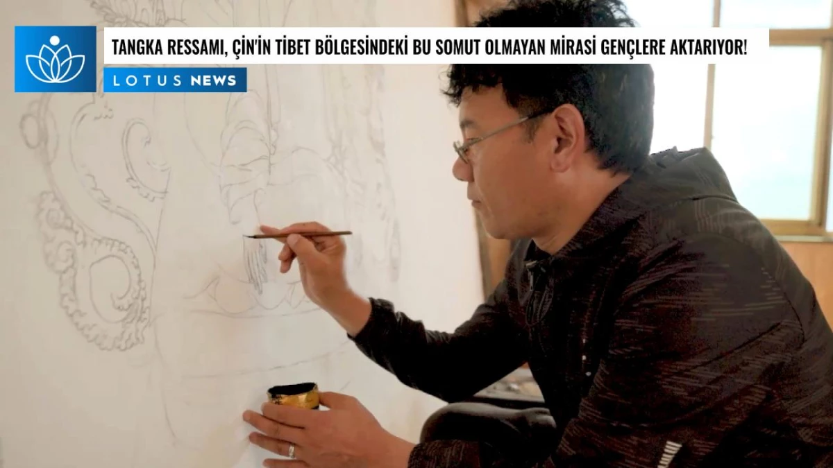 Video: Thangka Ressamı, Çin\'in Tibet Bölgesindeki Bu Somut Olmayan Mirası Gençlere Aktarıyor