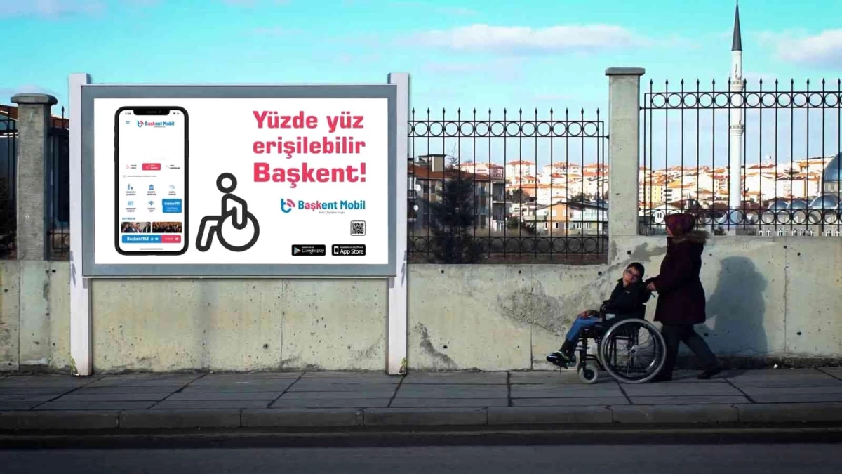 \'başkent Mobil Engelli Projesi\' ile Engelleri Kaldıran Ankara Büyükşehir\'e Ödül