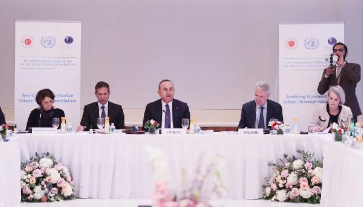 Bakan Çavuşoğlu, BM Arabuluculuk Dostlar Grubu Toplantısı\'na ev sahipliği yaptı