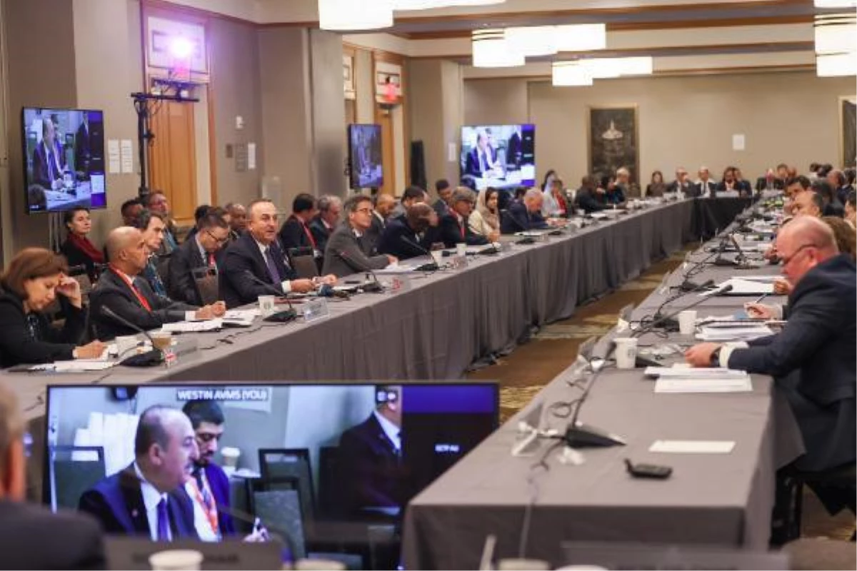 Son dakika haberleri! Çavuşoğlu, Terörizmle Mücadele Küresel Forumu\'na katıldı