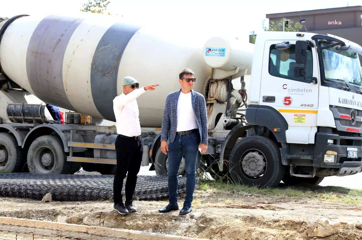 Çerkezköy Belediyesi, Yol ve Üstyapı Çalışmalarına Devam Ediyor