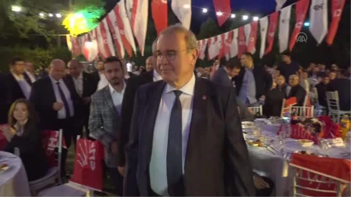 CHP Genel Başkan Yardımcıları Edirne\'de partilileriyle dayanışma yemeğinde buluştu