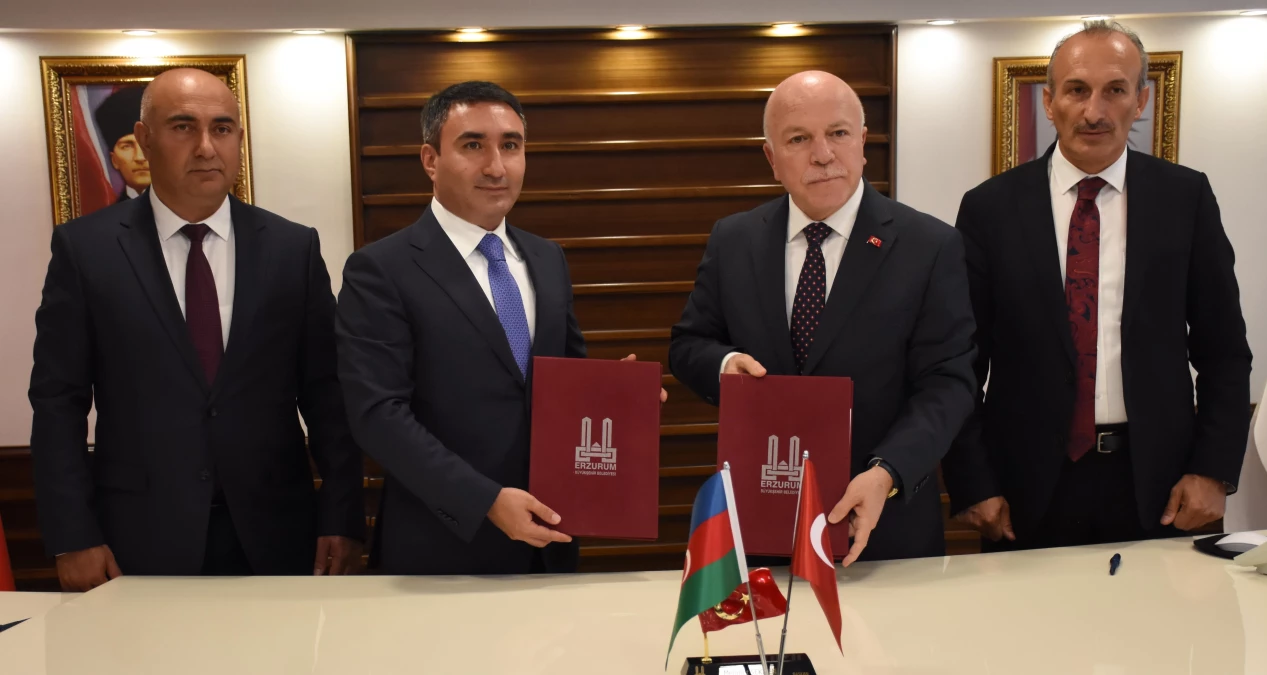 Erzurum ile Azerbaycan\'ın Şuşa kenti arasında "Kardeş Şehir" protokolü imzalandı