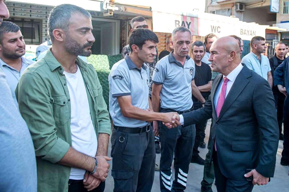 Başkan Soyer, Acılı Aileyi Yalnız Bırakmadı