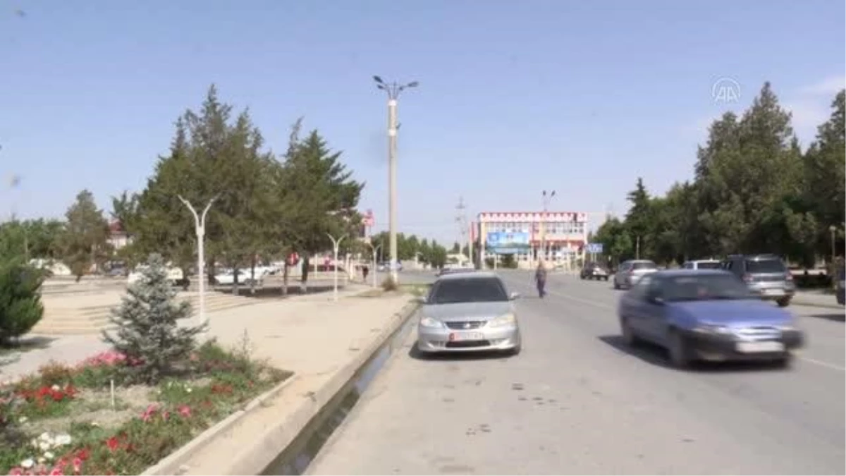 Kırgız-Tacik sınırındaki çatışmadan geriye kalan tahribat görüntülendi