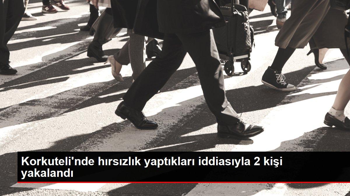 Korkuteli'nde hırsızlık yaptıkları iddiasıyla 2 kişi yakalandı