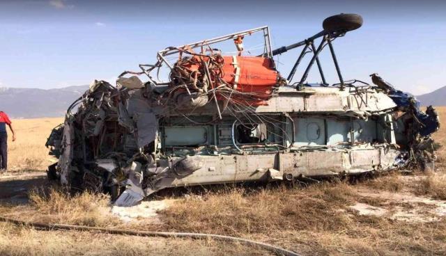 Marmaris'teki yangına giden Rus helikopteri düştü: 2 ölü, 5 yaralı