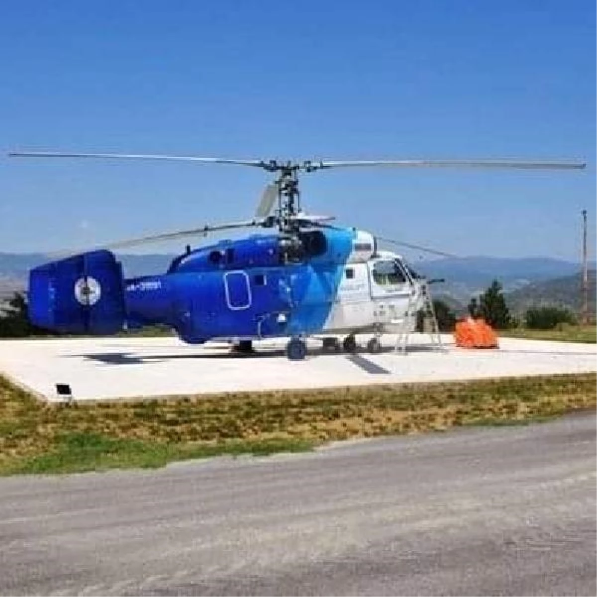 Muğla haberleri: Marmaris\'teki yangına müdahaleye giden helikopter Denizli\'de düştü: 2 ölü, 5 yaralı (2)