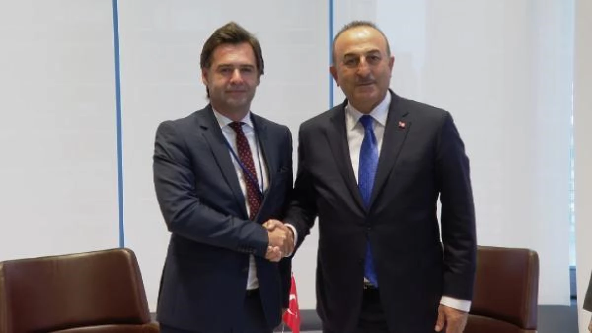 Bakan Çavuşoğlu, Moldova Dışişleri Bakanı Popescu ile görüştü