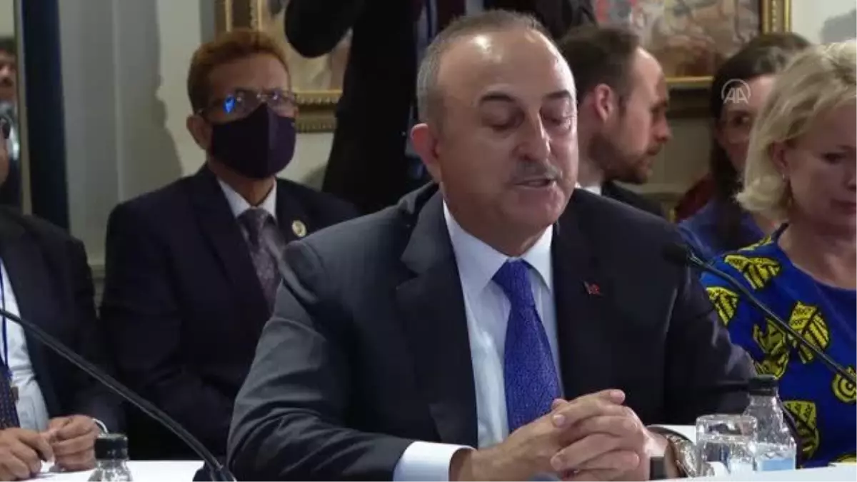 Bakan Çavuşoğlu, 'Rohingya Müslümanlarının Durumuna İlişkin Yüksek Düzeyli Etkinlik'e katıldı