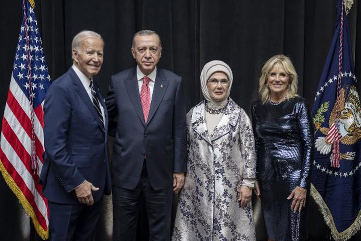 Cumhurbaşkanı Erdoğan ve ABD Başkanı Biden\'dan aile fotoğrafı