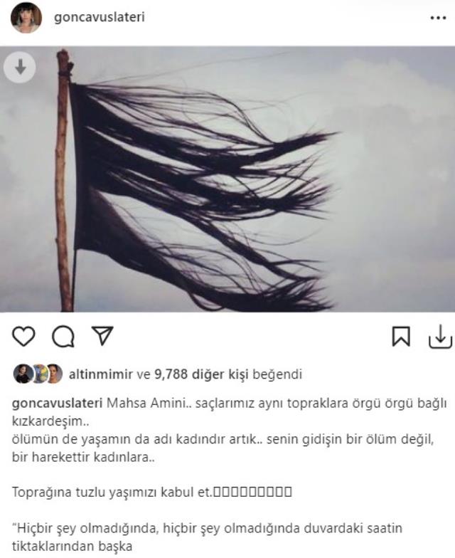 Dövülerek öldürülen Mahsa Amini herkesin yüreğini yaktı! Ünlü isimlerden dikkat çeken paylaşım
