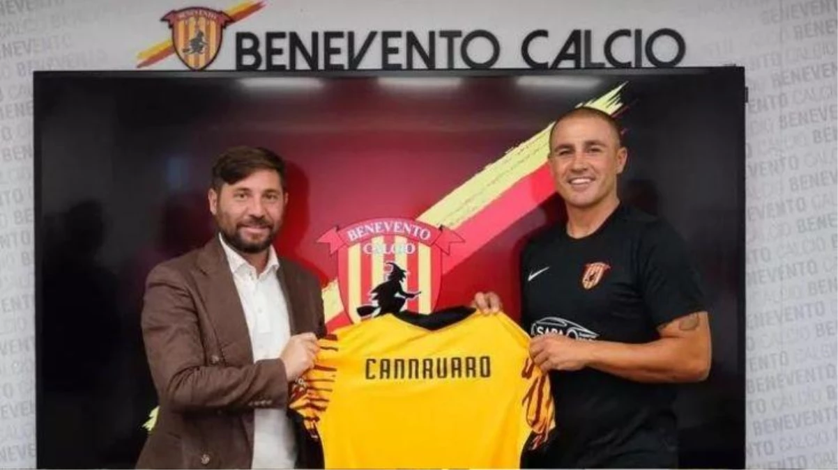 Fabio Cannavaro, Avrupa\'daki ilk teknik direktörlük deneyimini Benevento\'nun başında yaşayacak